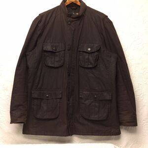 English Heritage Stonehenge Barbour Wax Jacket With Wool Lining By Moon 3XL